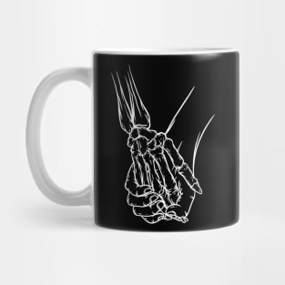 Holding Deaths Hand x Inktober 22 - White Design Mug